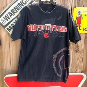 Vintage Y2K Nitro Circus T-shirt Size L